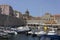 Dubrovnik town walls facing the harbour