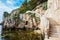 Dubrovnik West Pier and the medieval Fort Lovrijenac