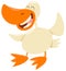 Duck farm animal character