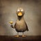 Duck Hand Mouth Snicker Emoji Art