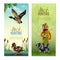 Duck Hunting Vertical Banners