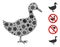 Duck Mosaic of CoronaVirus Items