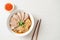 Duck noodles with stewed duck soup