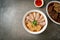 Duck noodles with stewed duck soup