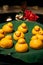 Duck shaped Baozi chinese steamed buns