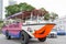Duck Tours Near Victoria Theatre and National Gallery Singapore, Singapore, March 2, 2018