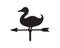 Duck, Weather Vane and Wind Direction Symbol