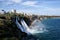 Duden Waterfalls with rainbow