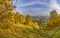 Duderhof heights, a natural monument, a group of hills of glacial origin