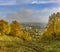 Duderhof heights, a natural monument, a group of hills of glacial origin