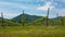 Duernstein - Scenic view of vineyards in Duernstein in Krems an der Donau, Lower Austria, Europe