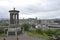 Dugald Stewart Monument in Edinburgh, Scotland
