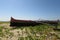 Dugout in the sand