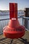 duisburg letter buoy germany