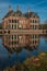 Duivenvoorde castle, Voorschoten, The Hague, Netherlands - February 20, 2019 : Duivenvoorde castle on a sunny afternoon in Februar