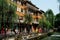 Dujiangyan, China: Handsome Wooden Houses