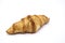 Dukan Diet. Fresh delicious croissant at Dukan Diet on a white background.