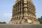 DULADEO TEMPLE, Wall Carvings - Closeup, Southern Group, Khajuraho, Madhya Pradesh, UNESCO World Heritage Site