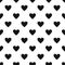 Dull heart pattern seamless vector