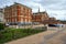 Dulwich College boys school. View of the Barry Buildings and North Gravel parking