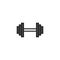Dumbbell Flat Icon Vector, Symbol or Logo.