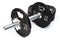 Dumbbell Weights with Spare Weights in Background