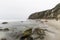 Dume Cove with Motion Blur Waves in Malibu California