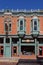 Dummies and cars in the windows of Deadwood stores