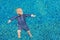 Dummy drowning training baby doll float in the pool