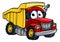 Dump Truck Cartoon Character