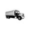 dump truck vector Mining and construction machinery for transporting