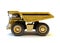 Dumper industrial truck isolated