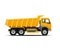 Dumper Truck. Vector illustration.