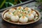 Dumpling ecstasy Indian sweet dessert, a delightful and indulgent treat