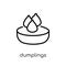 Dumplings icon from Chinese Food collection.