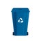 Dumpster or Trash can. Sorting garbage. Recycle waste