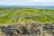 Dun Aonghasa or Dun Aengus, the largest prehistoric stone fort of the Aran Islands, popular tourist attraction, important