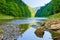 The Dunajec River Gorge. Pieniny National Park.