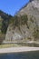 Dunajec River Gorge, view of the river and peaks of the Pieniny Mountains, springtime, Szczawnica, Poland