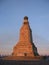 Dundee Law Memorial at dawn, Scotland