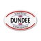 Dundee logo badge UK over a white background