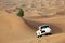 Dune bashing in Dubai