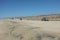 Dune buggies on beach