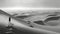 Dune Coast Art Composition In B&w Photography By Adams Featured In Vogue