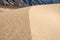 Dune Crest Curves Right on Panamint Dunes