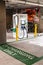 Dunedin, Florida, USA 11/8/19 A Duke Energy Park and Plug electric car charging station