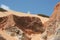 Dunes and cliffs on the beach of Beberibe