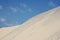 Dunes and cliffs on the beach of Beberibe