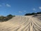 Dunes and desert in Natal, RN, Brazil