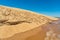 Dunes island `Las Dunas de San Cosme y Damian` in the middle of the Rio Parana near the city Encarnacion.